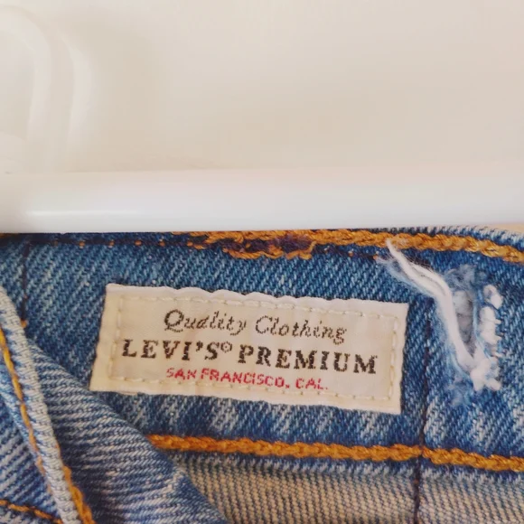 Levi's Premium women's Wedgie straight size 25 - Picture 8 of 16